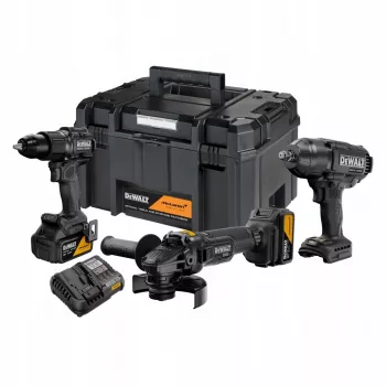 DEWALT Set COMBO 18V DCK3222MP2T (DCD86M, DCF99M, DCG45M) 2x5,0Ah TSTAK MCLAREN