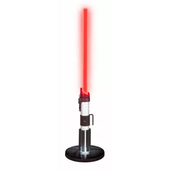 Tischlampe Ukonic 14364 Schwarz Weiß rotes Licht 597 mm Höhe