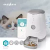 Futterspender/Tränke Nedis WIFIPET10CWT — Grau/Weiß für Katzen und Hunde