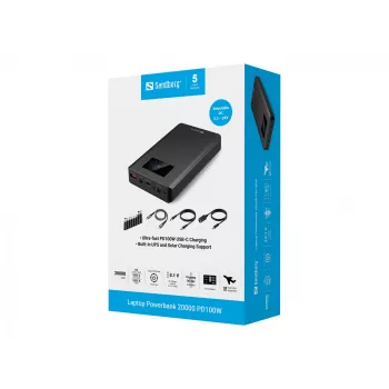 SANDBERG Laptop Powerbank 20000 PD100W