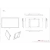 ERNITEC 0070-24198-HB3000-P 4K UHD Überwachungsmonitor – professioneller Monitor
