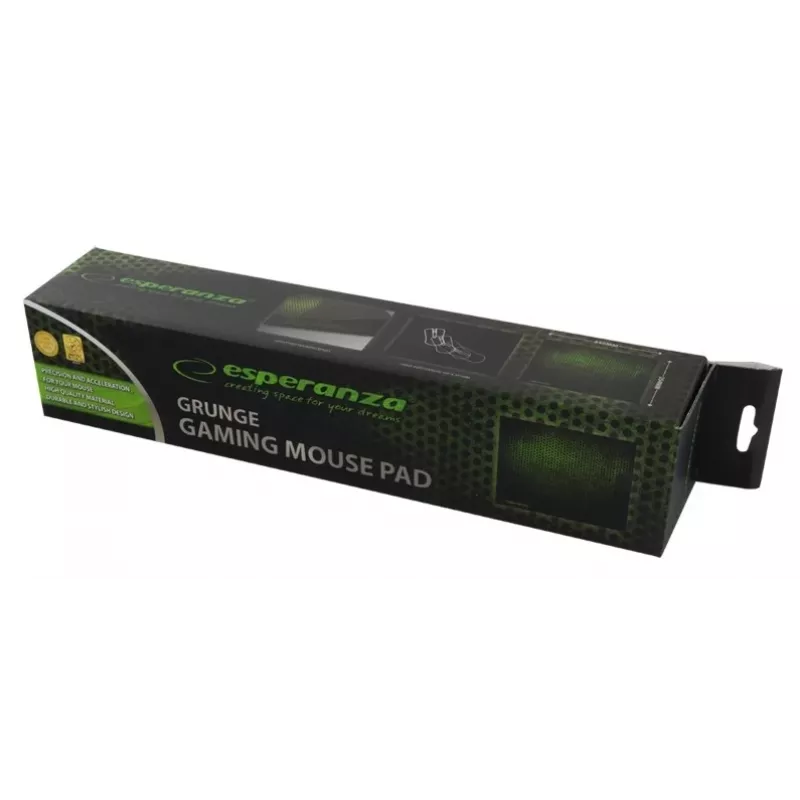 Esperanza EA146G Schwarz, Grün Gaming-Mauspad