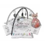 Baby-Spielmatte milly mally Baby Mat 5in1 Minky – multifunktionale 5-in-1-Babymatte für Bauchlage, Spielen, Ruhen, Krabbeln, Reisen