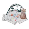 Baby-Spielmatte milly mally Baby Mat 5in1 Minky – multifunktionale 5-in-1-Babymatte für Bauchlage, Spielen, Ruhen, Krabbeln, Reisen