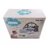 Baby-Spielmatte milly mally Baby Mat 5in1 Minky – multifunktionale 5-in-1-Babymatte für Bauchlage, Spielen, Ruhen, Krabbeln, Reisen