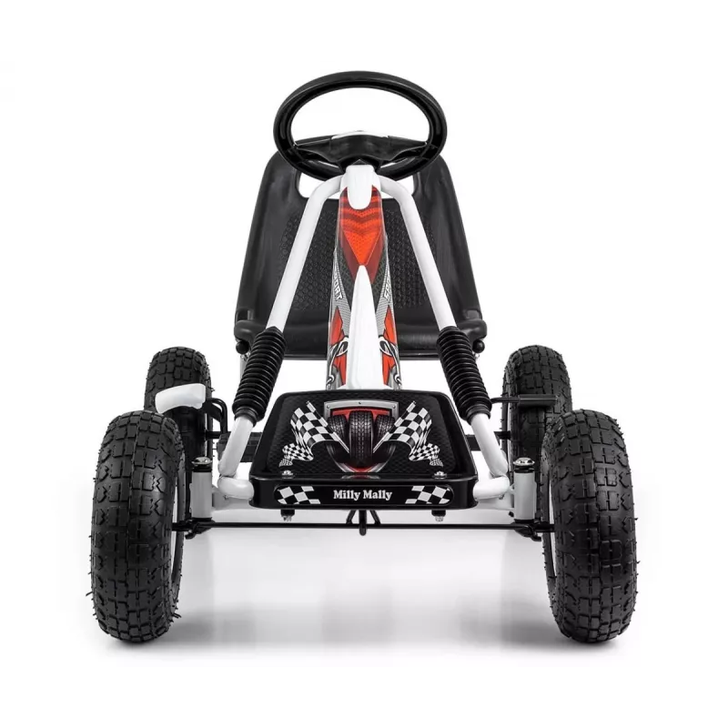 Milly Mally Rutschfahrzeug Gokart Thor Weiß