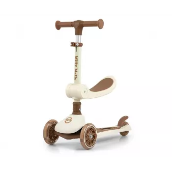 Tretroller milly mally Milly Mally Scooter Fuzzy Classic — Kinderroller, beige