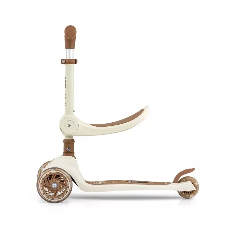 Tretroller milly mally Milly Mally Scooter Fuzzy Classic — Kinderroller, beige