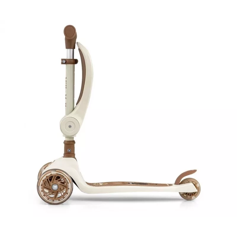 Tretroller milly mally Milly Mally Scooter Fuzzy Classic — Kinderroller, beige