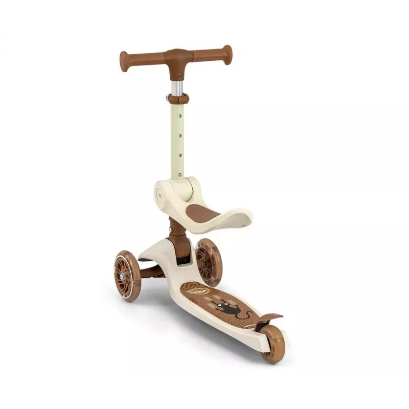 Tretroller milly mally Milly Mally Scooter Fuzzy Classic — Kinderroller, beige