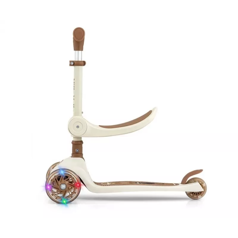 Tretroller milly mally Milly Mally Scooter Fuzzy Classic — Kinderroller, beige