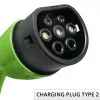 Wandmontiertes Elektroauto-Ladegerät QOLTEC 7 kW 230V CEE 32A mit Wi‑Fi und LCD (Modell 52721)