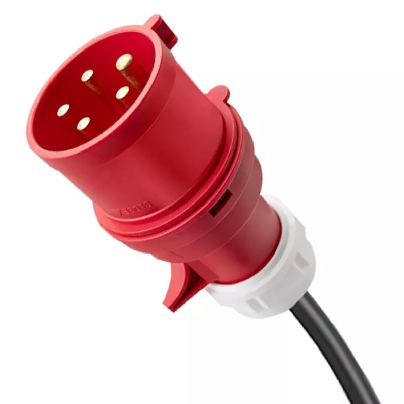 Wandmontiertes Elektroauto-Ladegerät QOLTEC 7 kW 230V CEE 32A mit Wi‑Fi und LCD (Modell 52721)