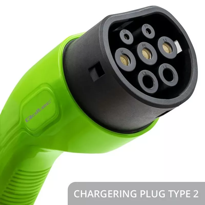 EV-Ladestation QOLTEC 3-phasig 22 kW 32 A mit WLAN (Modell 52723)