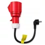 Netzteil QOLTEC CEE 16A 5P 400V auf SCHUKO 230V, Modell 52724