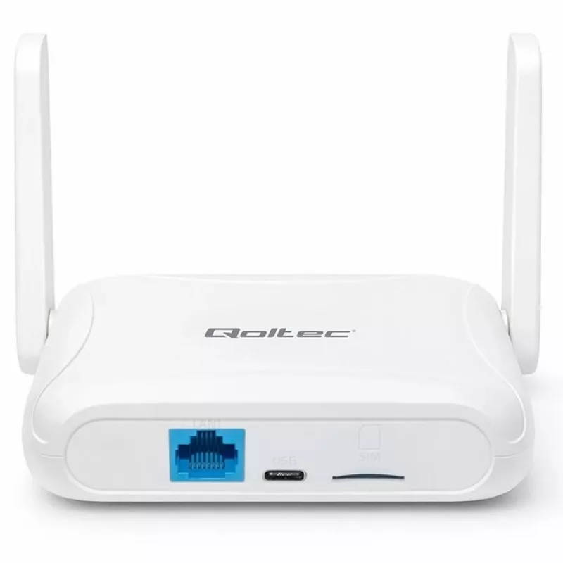 Router QOLTEC 56980 – 4G LTE Mobilfunkrouter mit Wi‑Fi 6