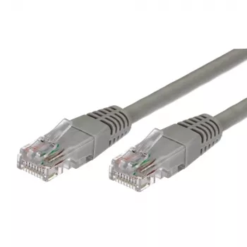 Patchkabel Kat. 5e RJ45 UTP 1,5 m grau