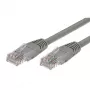 Patchkabel Kat. 5e RJ45 UTP 1,5 m grau