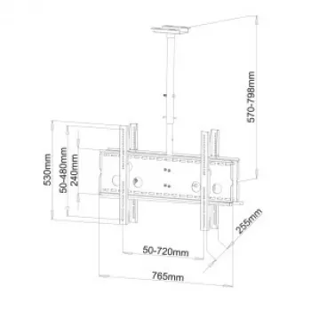 Wandhalterung ART RAMT AR-21D TV-Halterung