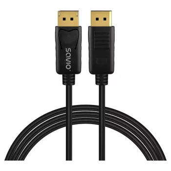 DisplayPort-Kabel SAVIO CL-204 v1.4 1 m, DP 1.4-Kompatibilität