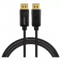 DisplayPort-1.4-Kabel SAVIO CL-206, 3 m, passiv, Unterstützung für 8K@60Hz / 4K@120Hz