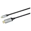 USB-C auf DisplayPort-Kabel SAVIO CL-208 (DisplayPort 1.2, 2 m)