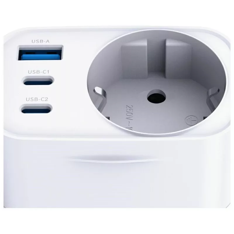 3MK Charger Comfort Charger GaN 30W Weiß – USB-Netzteil, 30W GaN-Ausgang