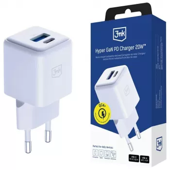 Ladegerät für den Innenbereich 3MK Hyper GaN Universal-Schnellladegerät 100-240V