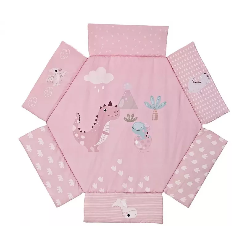 Lernspielmatte Dino Pink TinyMini rosa