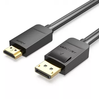 Kabel DP auf HDMI 2M/SCHWARZ Hadbh Vention