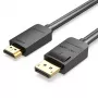 Kabel DP auf HDMI 2M/SCHWARZ Hadbh Vention