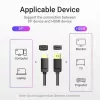 Kabel DP auf HDMI 2M/SCHWARZ Hadbh Vention