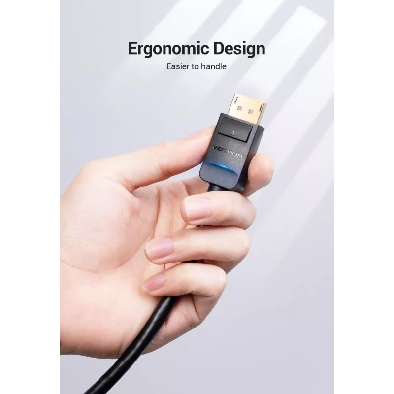 DP auf VGA-Kabel 2M/SCHWARZ Hblbh Vention