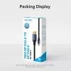 Kabel Mini DP auf DP 2M/BLAU Hcflh Vention