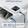 Powerbank USB 10000MAH 22.5W/SCHWARZ FHKB0 Vention