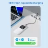 Powerbank USB 10000MAH 22.5W/SCHWARZ FHKB0 Vention