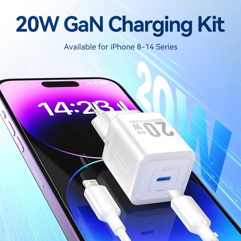 USB-C-Netzladegerät 20 W TZ-FEPW0-EU-02 Vention