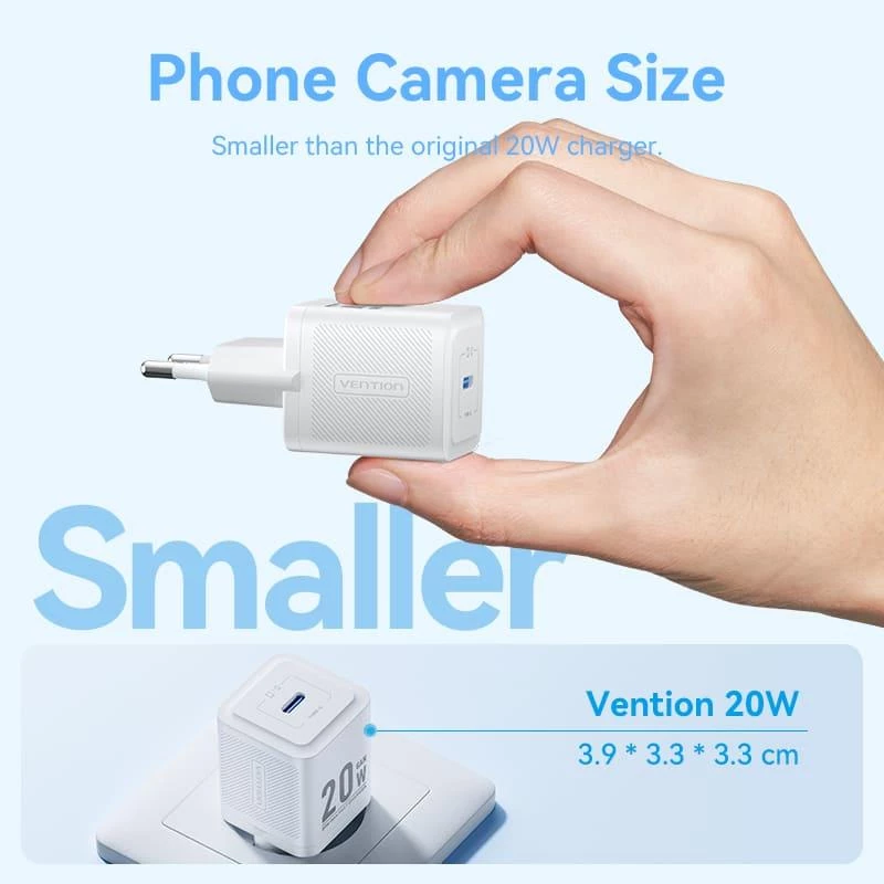 USB-C-Netzladegerät 20 W TZ-FEPW0-EU-02 Vention