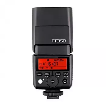 Kompaktblitz Godox TT350P 2,2 s Recyclingzeit AA-Batterie