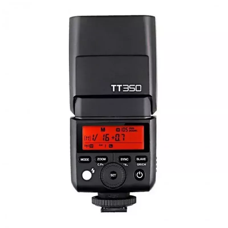 Kompaktblitz Godox TT350P 2,2 s Recyclingzeit AA-Batterie