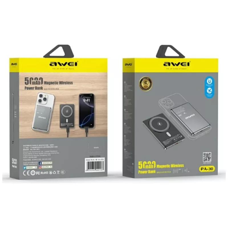 Tragbare Powerbank Awei PA-30 5000mAh
