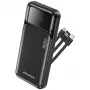 Powerbank Awei PA-91 10000mAh 22,5W PD 2xUSB-C + Kabel Schwarz