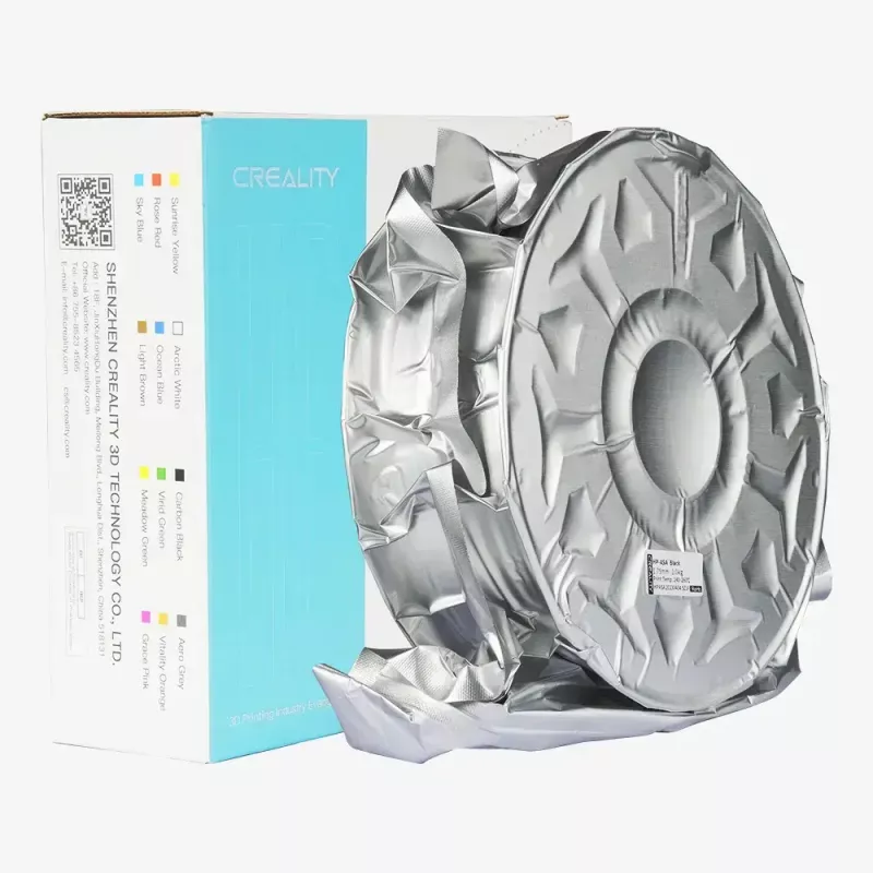 3D-Druckmaterial Filament Creality ASA Schwarz 1 kg (3301100002)