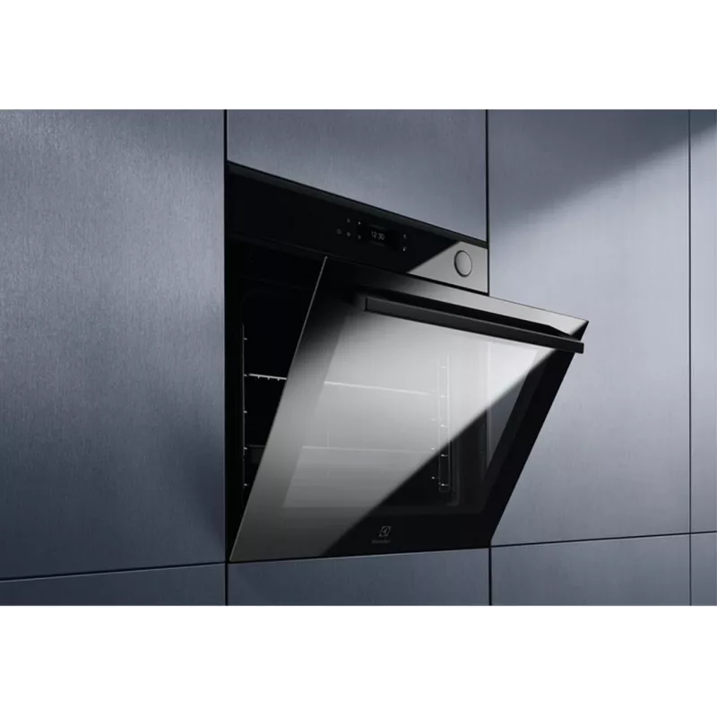 Einbau-Backofen Electrolux EOC8P39H, pyrolytische Reinigung, mattschwarz, Energieeffizienzklasse A+