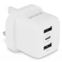Dicota Netzteil - kompakt, Laptop - 32 Watt - 3 A - 3 Ausgangsports (USB-C, 2 x USB)