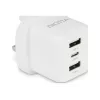 Dicota Netzteil - kompakt, Laptop - 32 Watt - 3 A - 3 Ausgangsports (USB-C, 2 x USB)