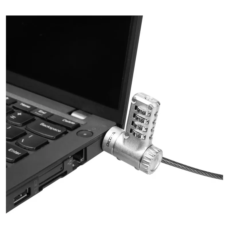 Dicota UNIVERSAL SECURITY 3-IN-1 Kabel