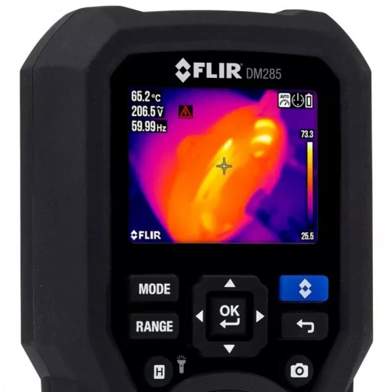 FLIR DM 285-FK Wärmebildkamera Schwarz 160 x 120 Pixel Integriertes Display TFT