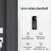 Amazon Blink Video Doorbell Schwarz