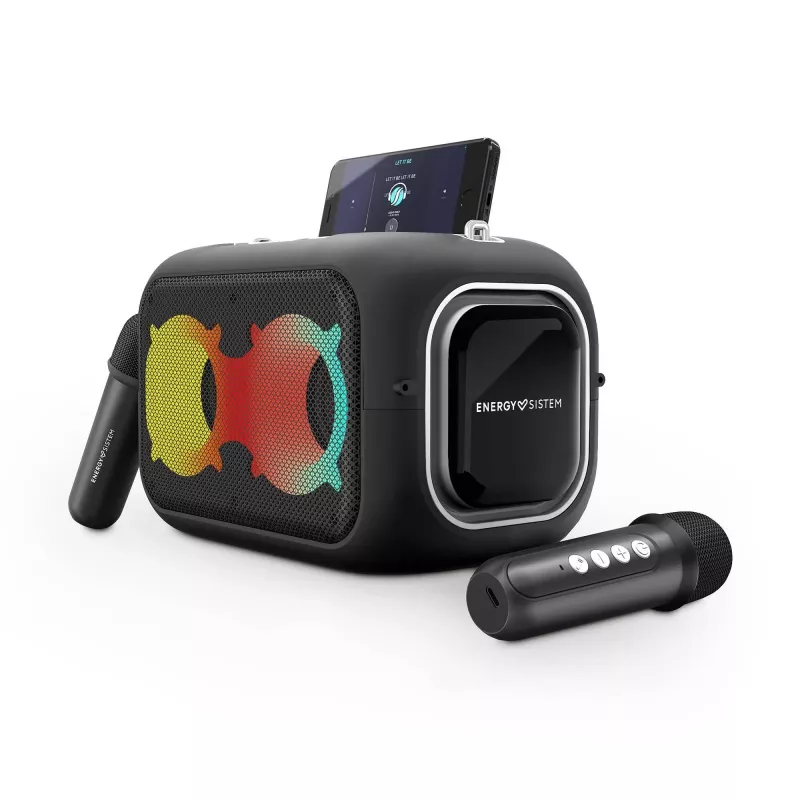 Tragbarer Stereo-Lautsprecher Energy Sistem KaraokeStar Schwarz